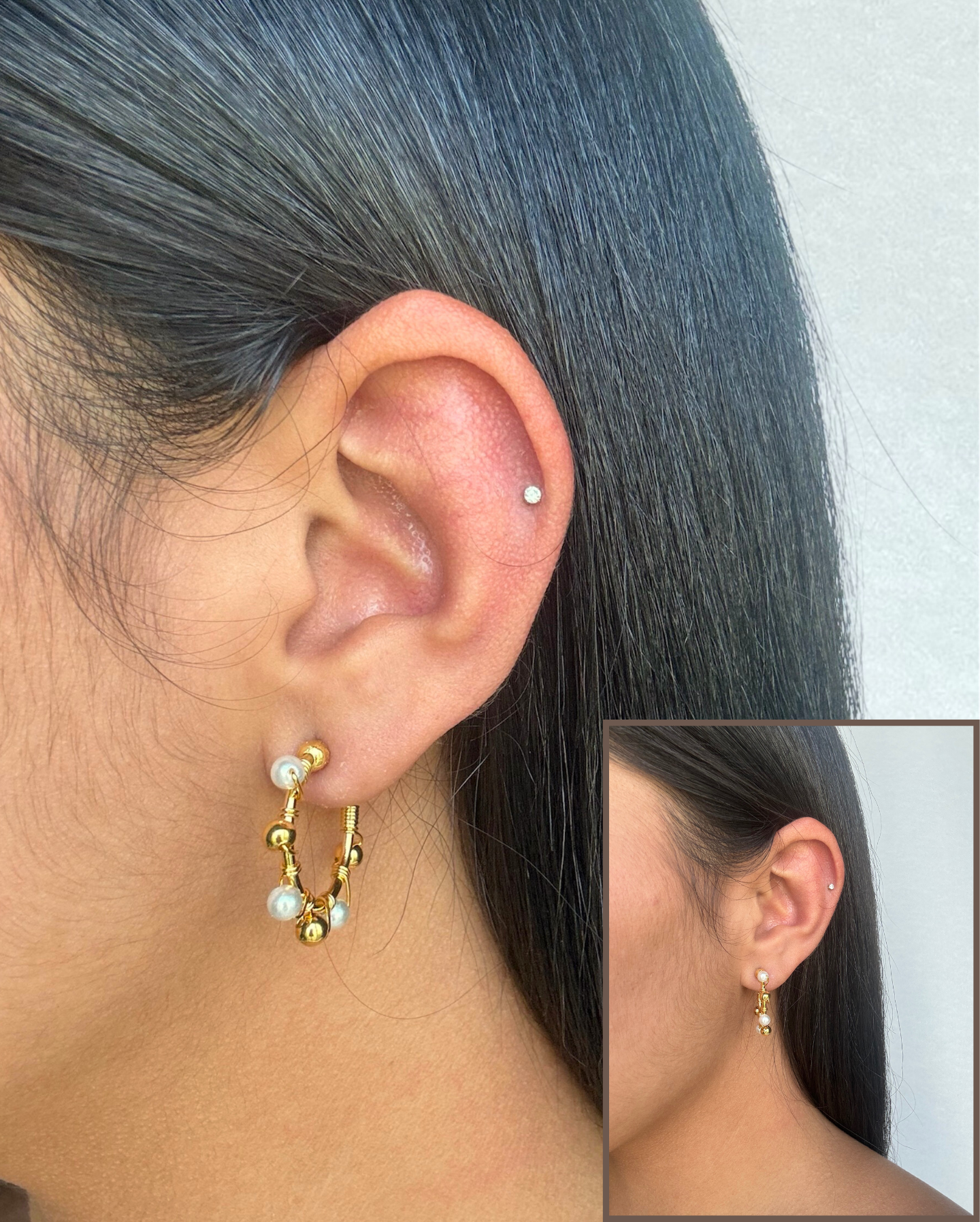 Pilar Hoop Earring