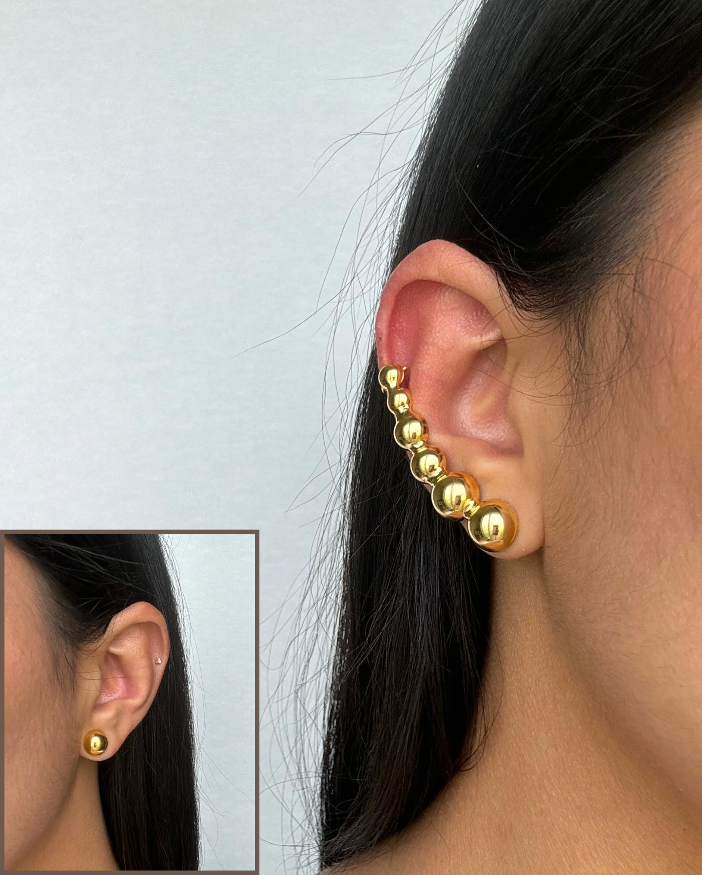 Gab Earring with Earcuff