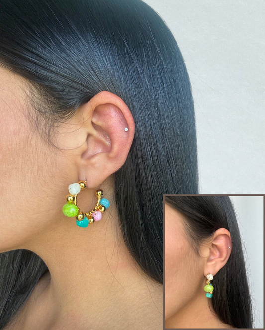 Tropi Hoop Earring