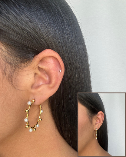 Pilar Hoop Earring