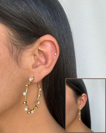 Pilar Hoop Earring